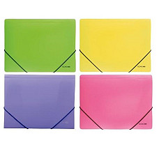 Mapa cu elastic Economix A4 (plasti..