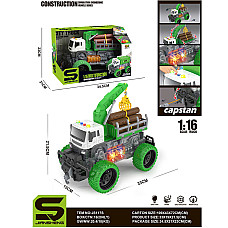 Грузовик со звуком и светом (инстру..