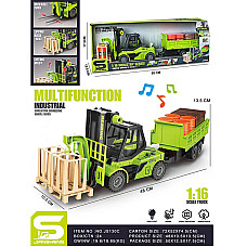 Погрузчик со звуком и светом (инстр..