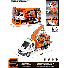 Эвакуатор со звуком и светом (инстр..