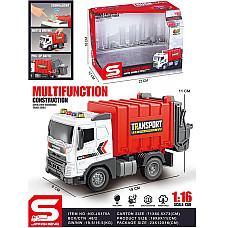 Мусоровоз со звуком и светом (инстр..