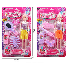 Кукла с аксессуарами (инструкция на..