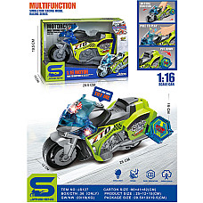Мотоцикл со звуком и светом (инстру..