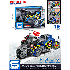 Мотоцикл со звуком и светом (инстру..