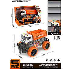 Грузовик со звуком и светом (инстру..