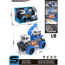 Эвакуатор со звуком и светом (инстр..