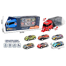 Набор грузовик с машинами (инструкц..