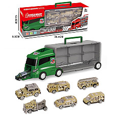 Набор грузовик с машинами (инструкц..