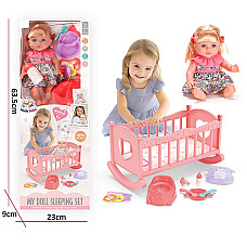 Кукла с аксессуарами и звуком (инст..