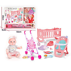 Кукла-пупс с аксессуарами и звуком ..