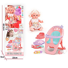 Papusa cu accesorii cu sunet (instr..