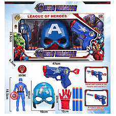 Набор оружия с маской и героем (инс..