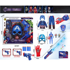 Set arma cu masca,erou si costum..