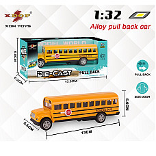 Металлический автобус..