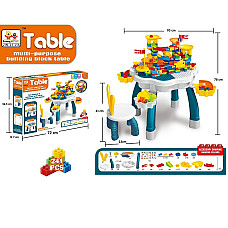 Набор стол с конструктором..