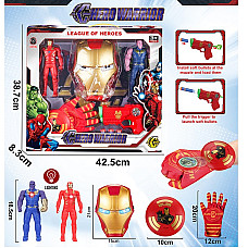 Набор оружия с маской и героем (инс..