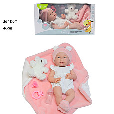 Papusa baby cu accesorii..