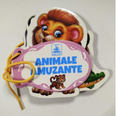 Carte cu siret Animale amuzante Eru..