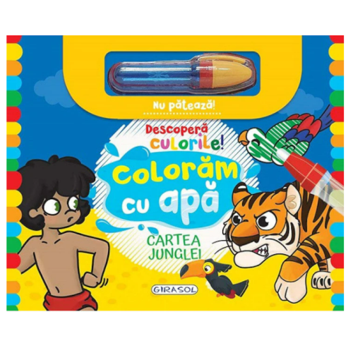 Descopera culorile! Cartea junglei_Girasol