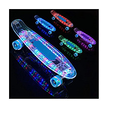 Пенниборд с алюминиевым креплением,..