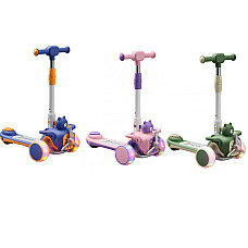 Trotineta cu sunet si lumini..