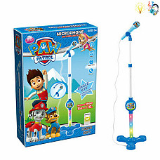 Микрофон с музыкой и светом..