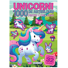 1000 abtibilduri_Unicorni_Girasol