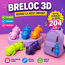 Set suvenir breloc bulldog  Flexi 10 buc