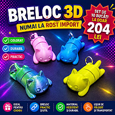 Set suvenir breloc pisica  Flexi 10 buc