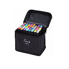 Marker Touch Set 48cul/2 parti cutie textil