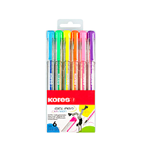 Pix gel Kores set 6culori K11