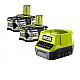 Set acumulator + incarcator Ryobi R..