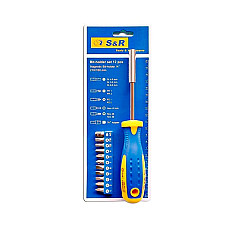 Șurubelniță cu biți S&R  100 mm..