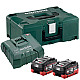 Set acumulatori Metabo LiHD 2x5.5 A..