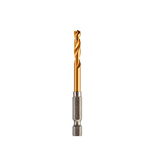 Cверло MILWAUKEE HSS-G TiN Red Hex ..