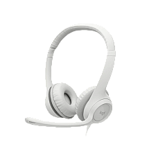 Headset Logitech H390, Mic, White, ..