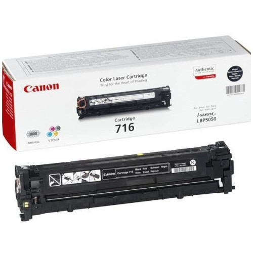 Laser Cartridge Canon 716 Bk, Black