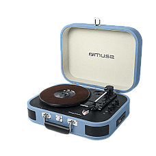 Vinyl Turntable MUSE MT-201 BTB, Bl..