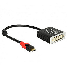 Adapter USB TYPE C to DVI FEMALE, 4..