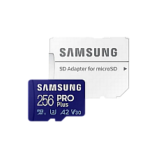 256GB MicroSD (Class 10) UHS-I (U3)..