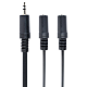 Audio spliter cable 5.0m 3.5mm 3pin..