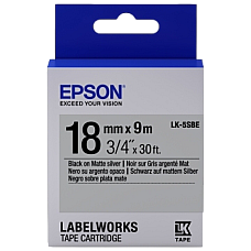 Tape Cartridge EPSON LK-5SBE; 18mm/..