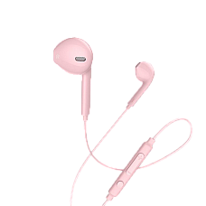 Earphones Hoco M55 Pink with Microp..