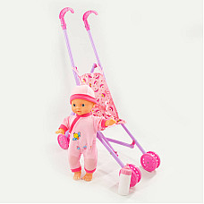 Baella Baby - Doll with a stroller..