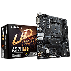 MB AM4 Gigabyte A520M H 1.0  mATX..