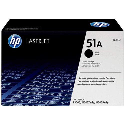 Laser Cartridge HP Q7551A black (end of expiration date )