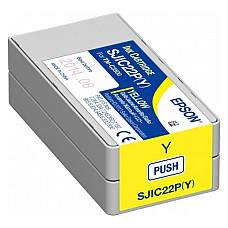 Ink Cartridge Epson SJIC22P(Y), for..