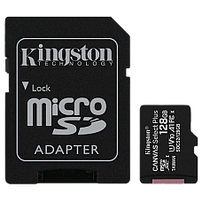 128GB MicroSD (Class 10) UHS-I (U1)..