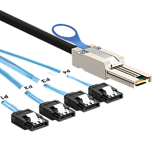 RAID Cable SFF-8088 TO 4x SATA, 1m..