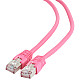 Patch Cord Cat.6/FTP,    1 m, Pink,..